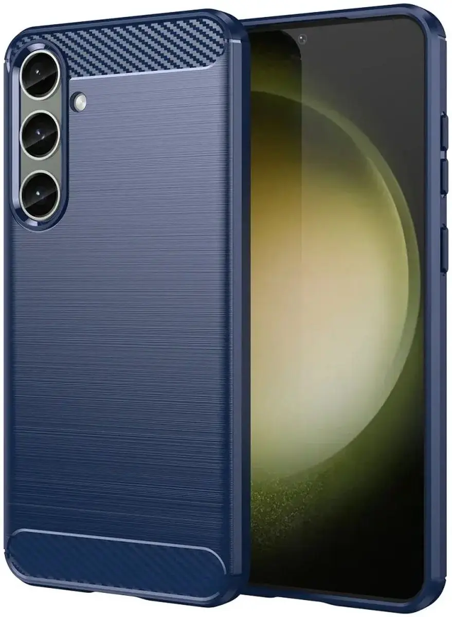 Selected Geborsteld TPU Hoesje Samsung Galaxy S24 Plus