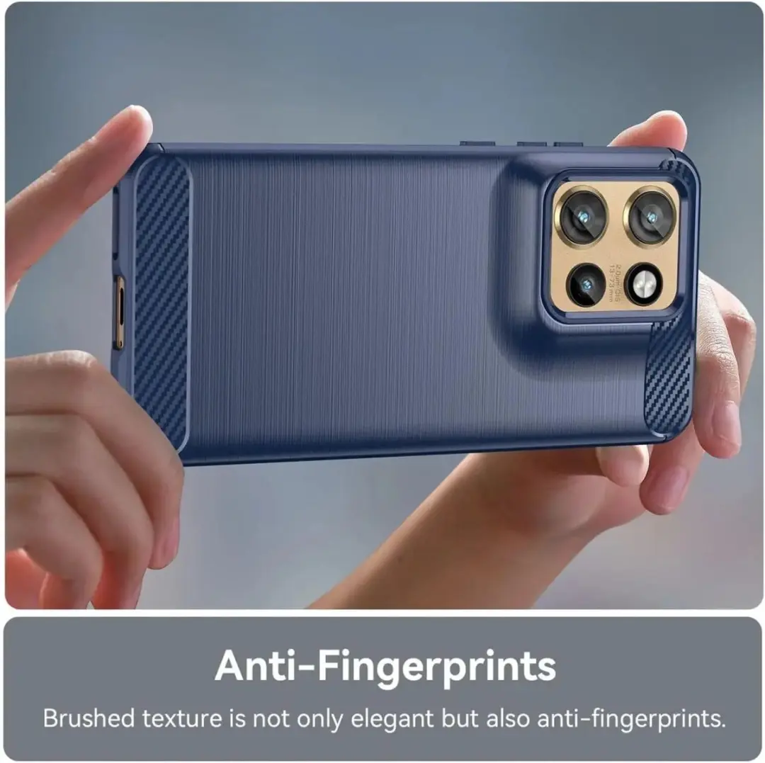 Selected TPU Hoesje Motorola Edge 50 Neo - Blauw