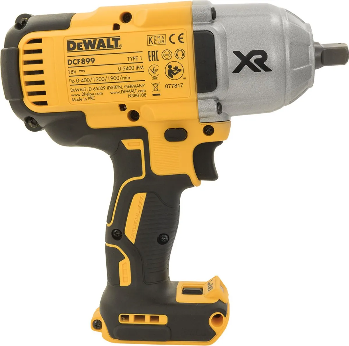 DeWalt DCF899N Slagmoersleutel 18V