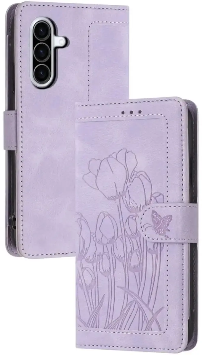 Selected Hoesje Samsung Galaxy A57 Tulpen Book Case