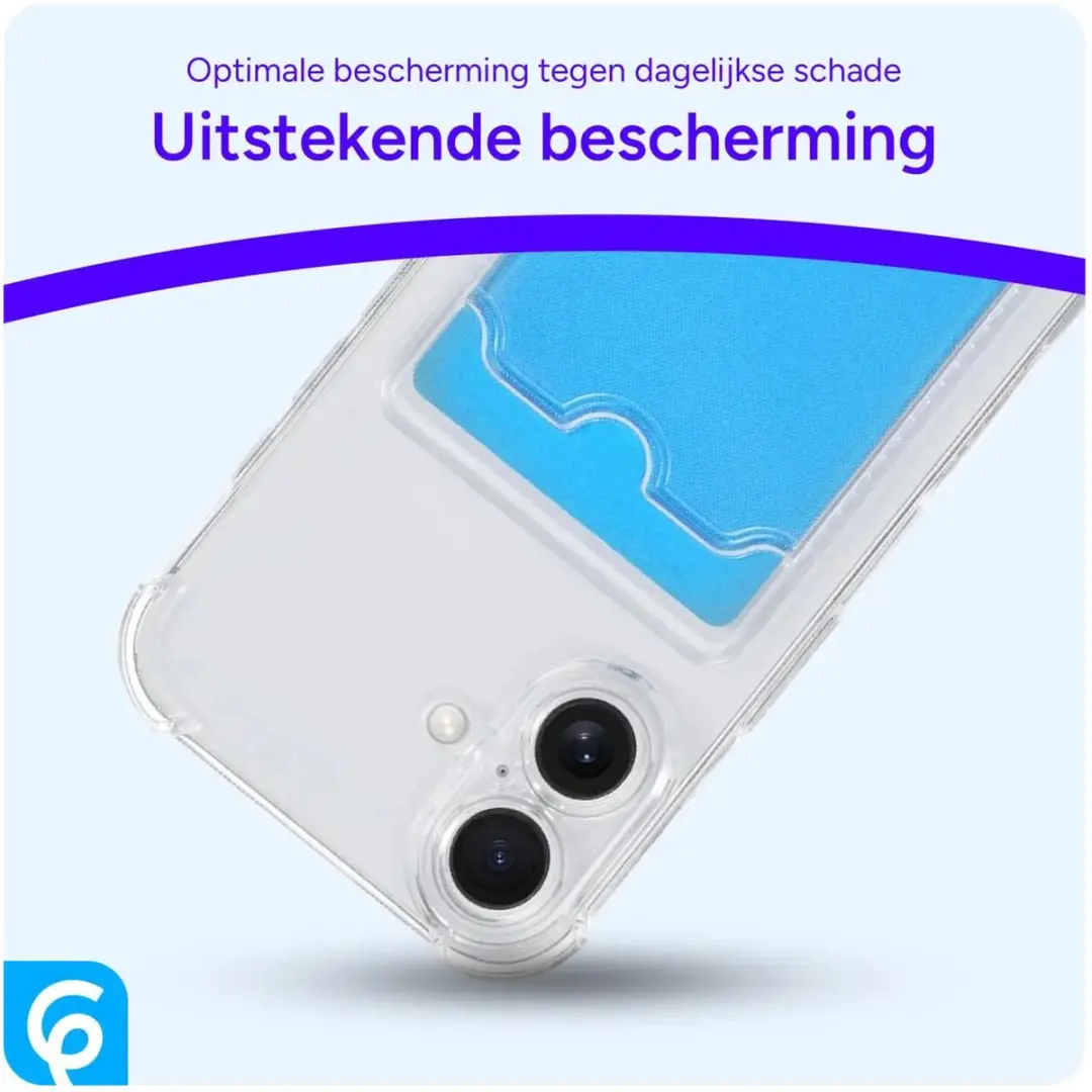 Selected Transparant TPU Hoesje Samsung Galaxy S21 - 1 Pasje