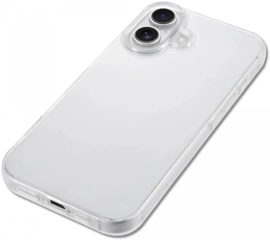 Selected Transparant TPU Hoesje iPhone 16 Plus