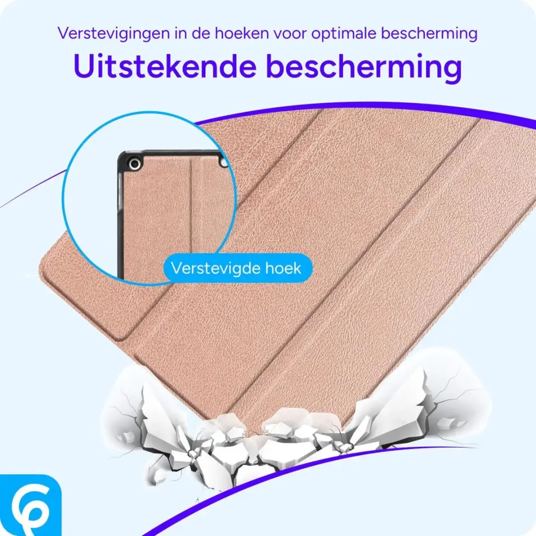 Selected by GSMpunt Apple iPad 10.2 Hoes - Roze