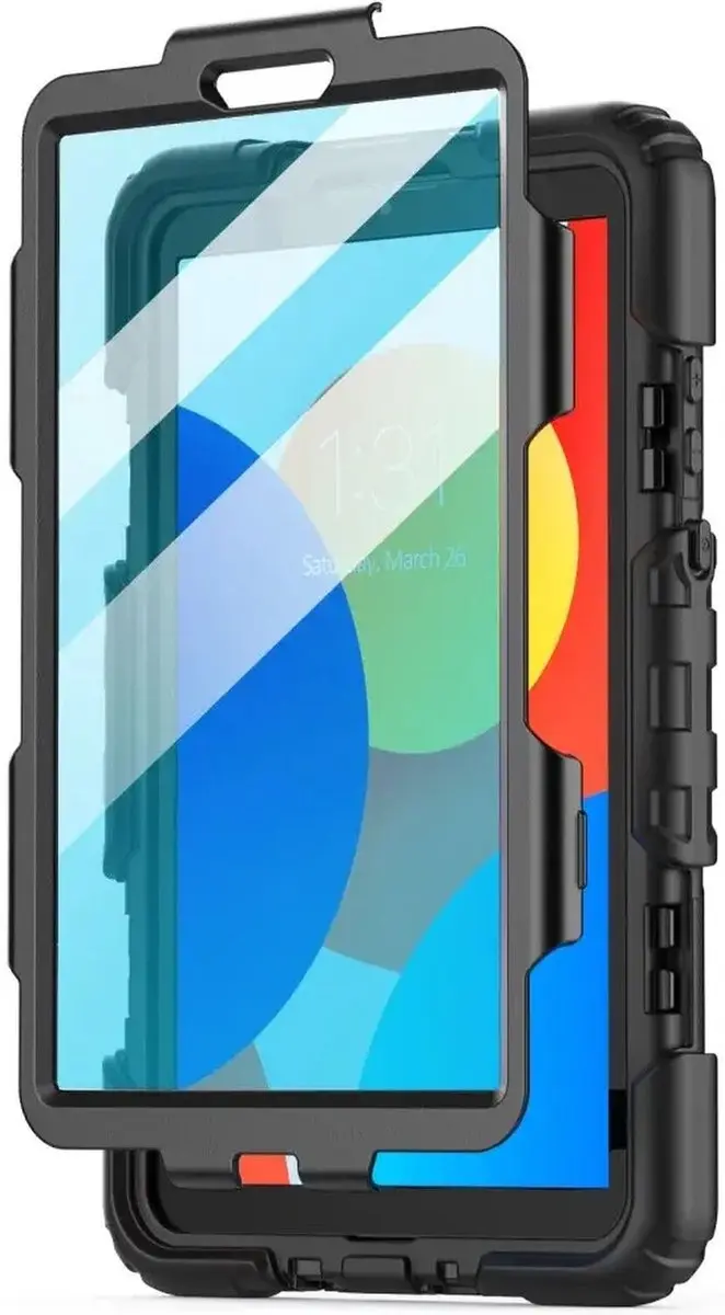 Selected Xiaomi Redmi Pad SE 8.7 Hoes met Screenprotector - Zwart