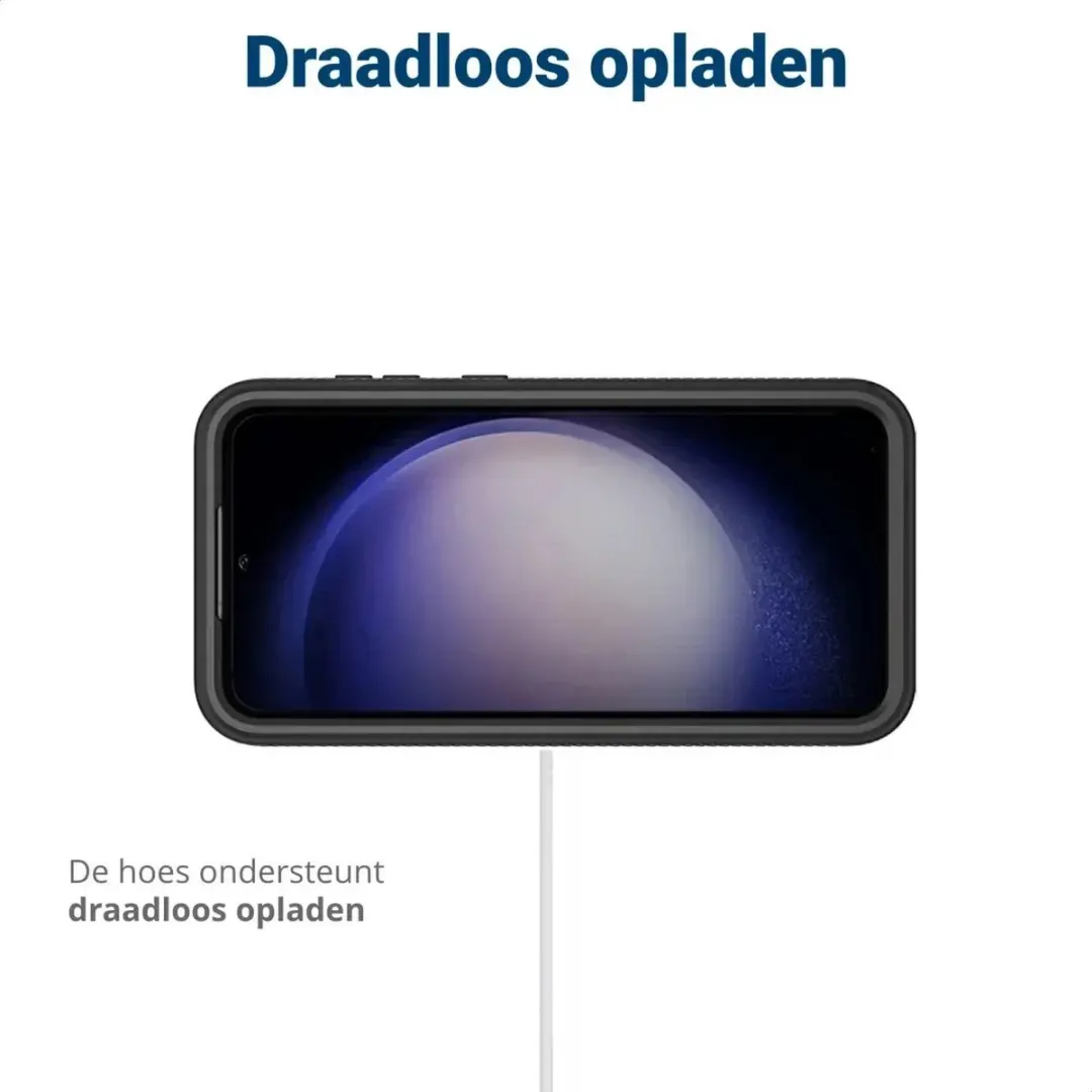 Selected by GSMpunt Hoesje Samsung Galaxy S24 Plus - Schokbestendig Zwart
