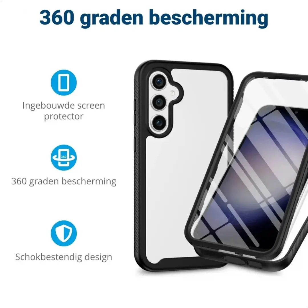 Selected by GSMpunt Hoesje Samsung Galaxy S24 Plus - Schokbestendig Zwart