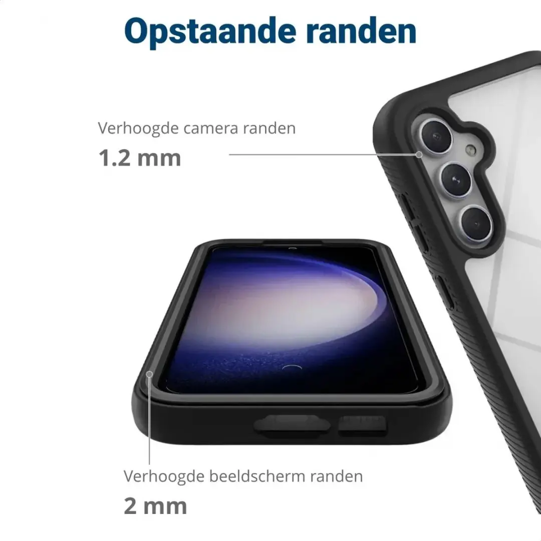 Selected by GSMpunt Hoesje Samsung Galaxy S24 Plus - Schokbestendig Zwart