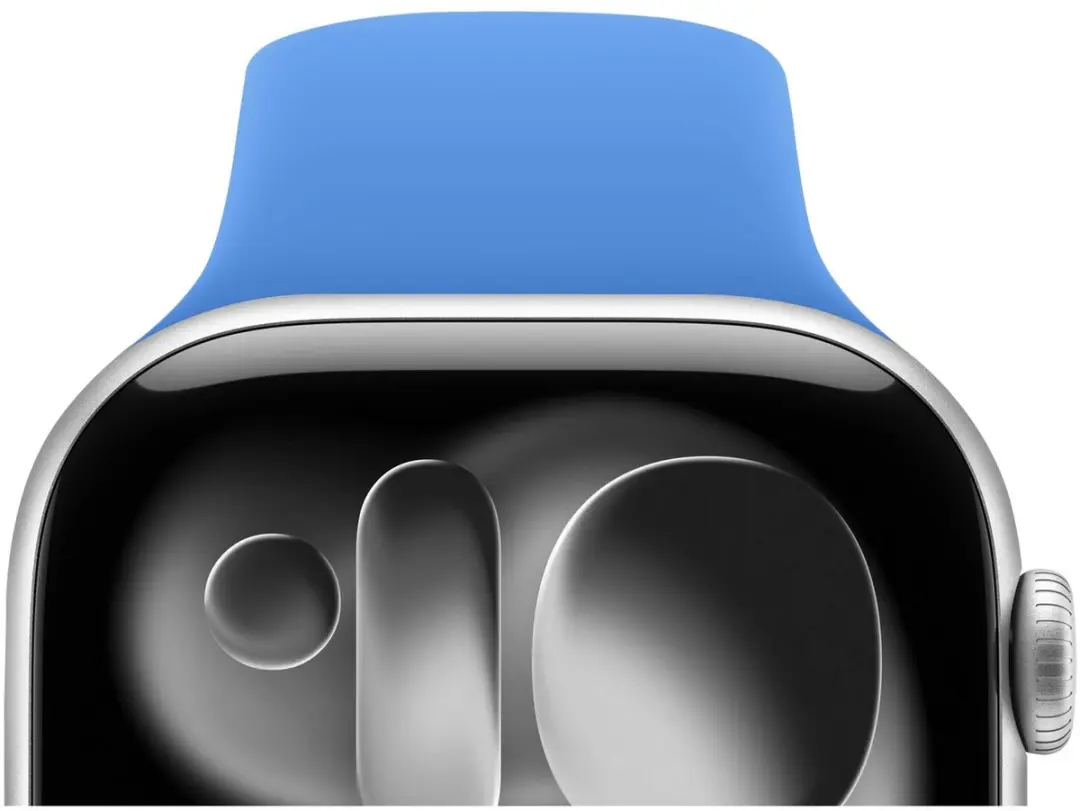 Selected SBG Siliconen Horlogeband Apple Watch Ultra 3 49mm - Blauw