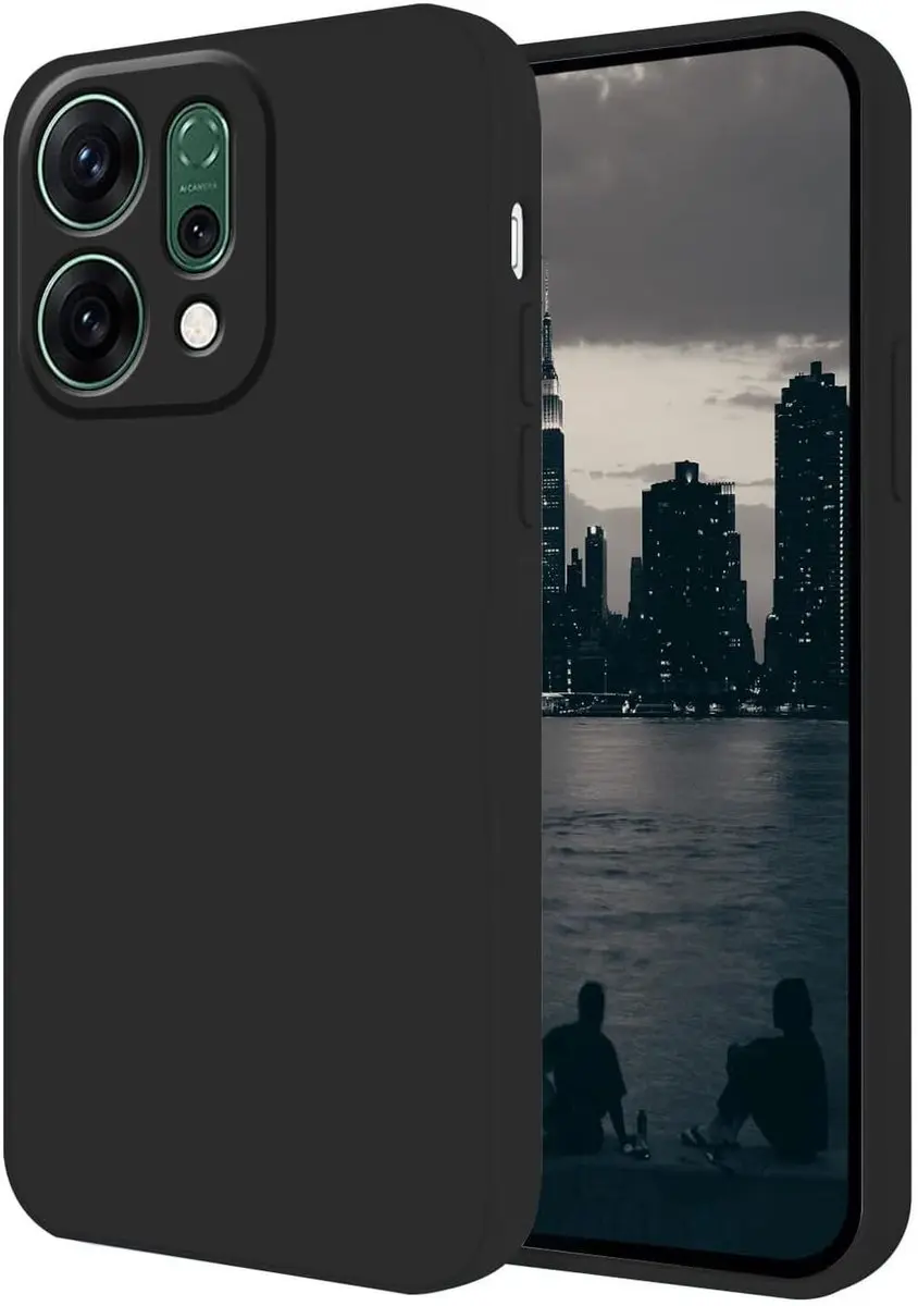 Selected Zwart Dun TPU Hoesje Oppo Reno 14 - Ultra Dun