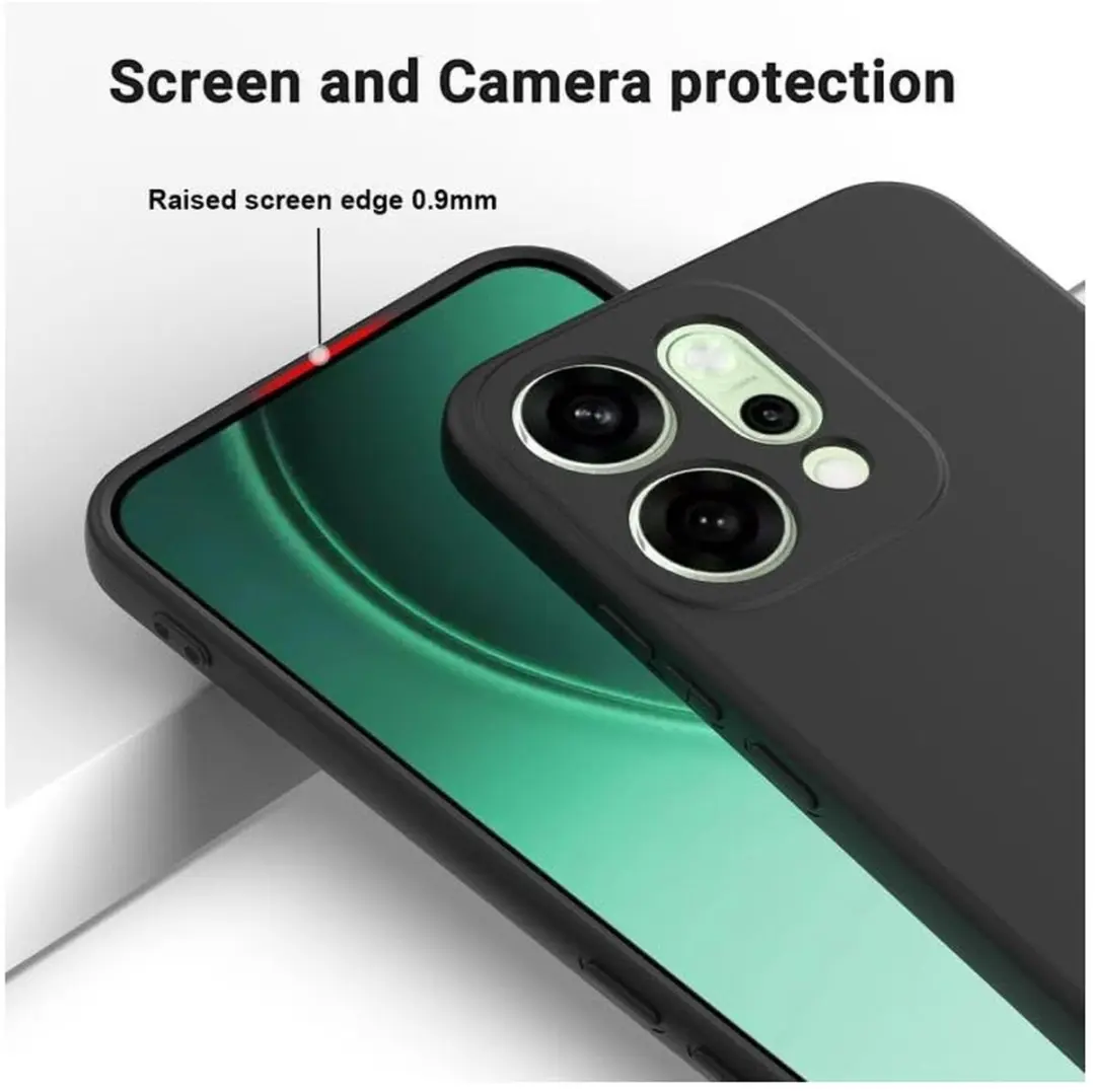 Selected Zwart Dun TPU Hoesje Oppo Reno 14 - Ultra Dun
