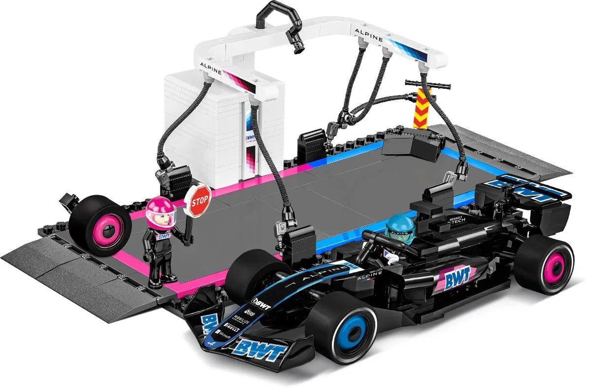 Cobi 1685 Alpine F1 Pitstop - 477 Stukken