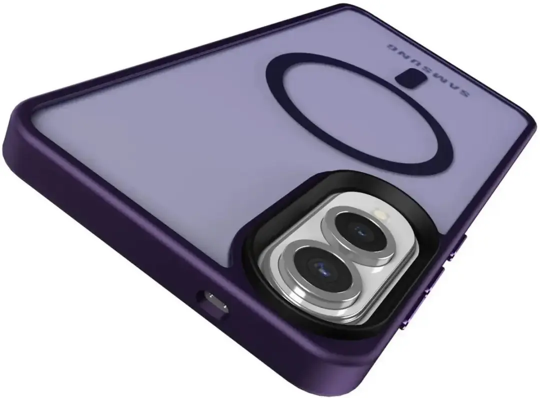 Selected Hoesje Samsung Galaxy S25 Edge MagSafe - Paars