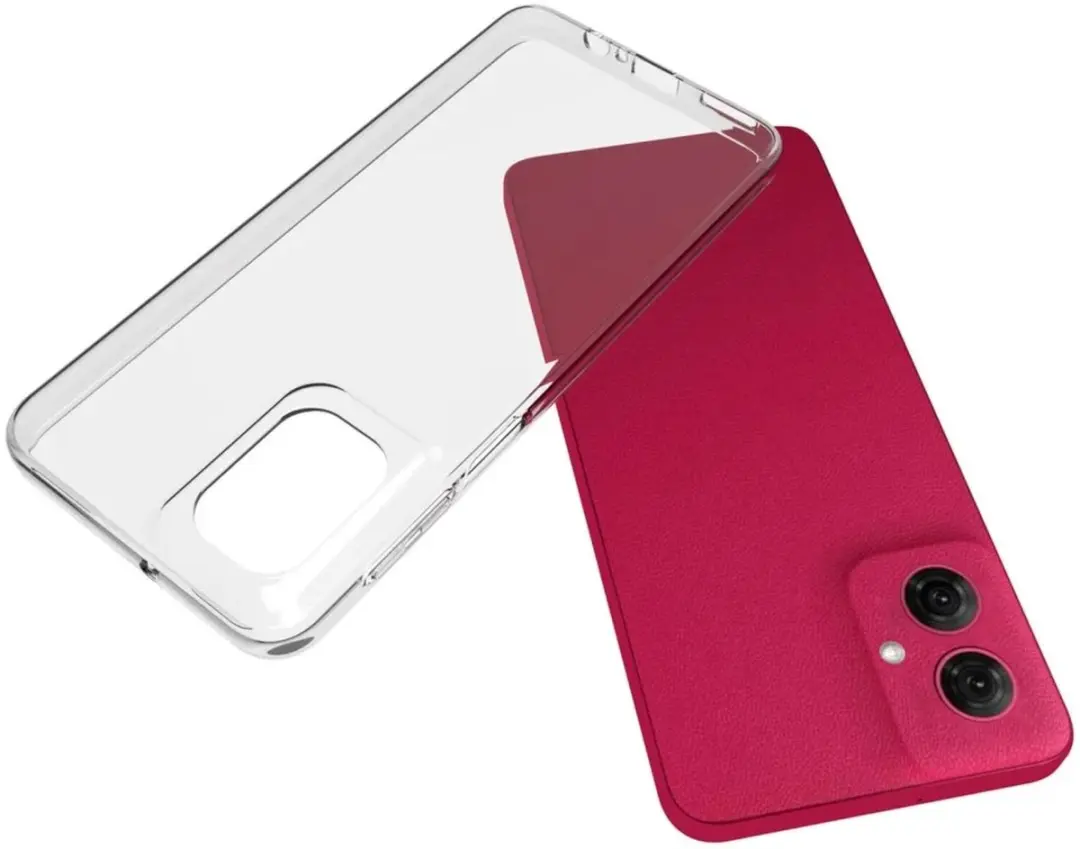 Selected Transparant TPU Hoesje Motorola Moto G55 - Ultra Dun