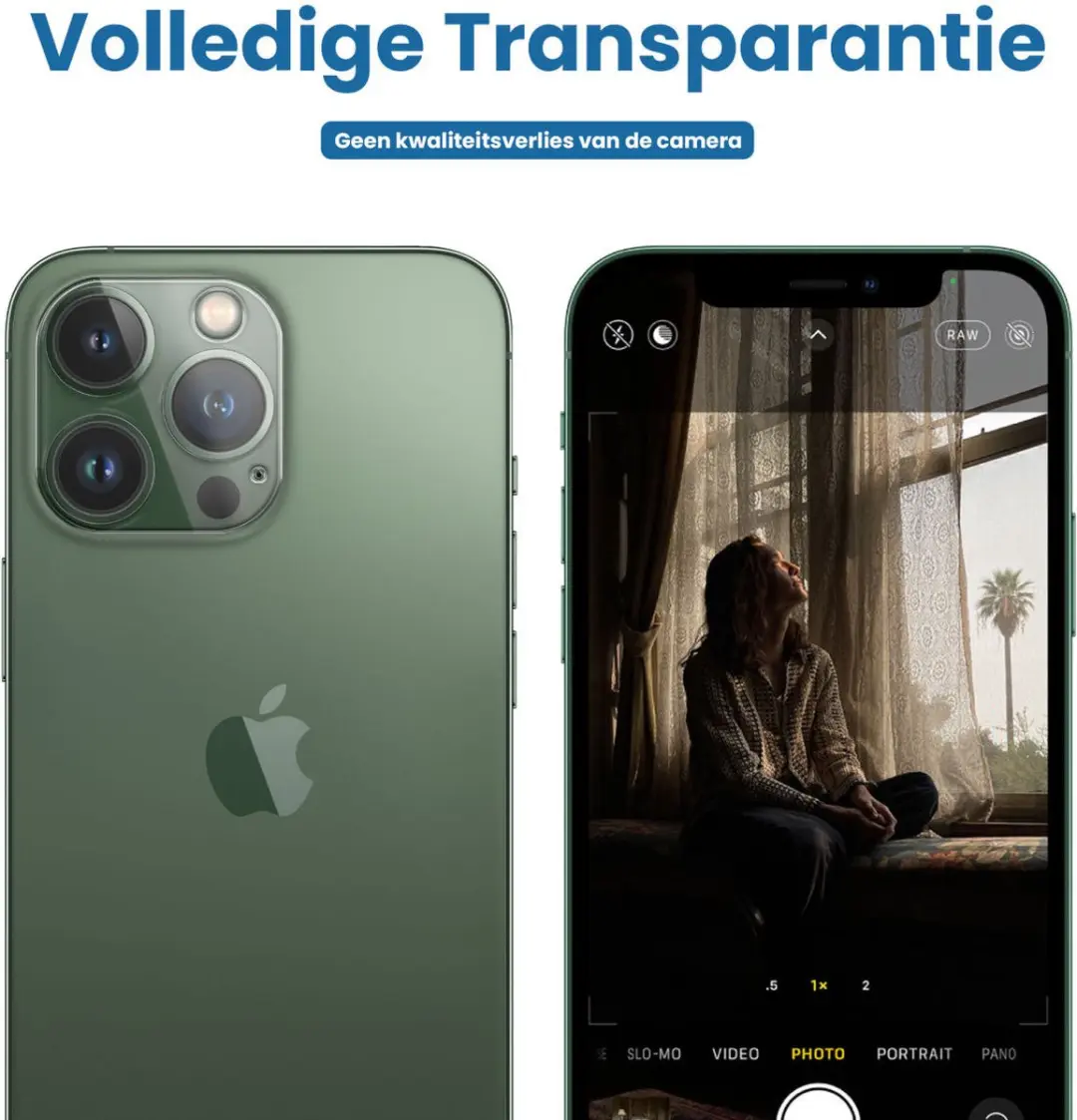 Selected Camera Lens Protector Transparant - iPhone 13 Pro/Pro Max