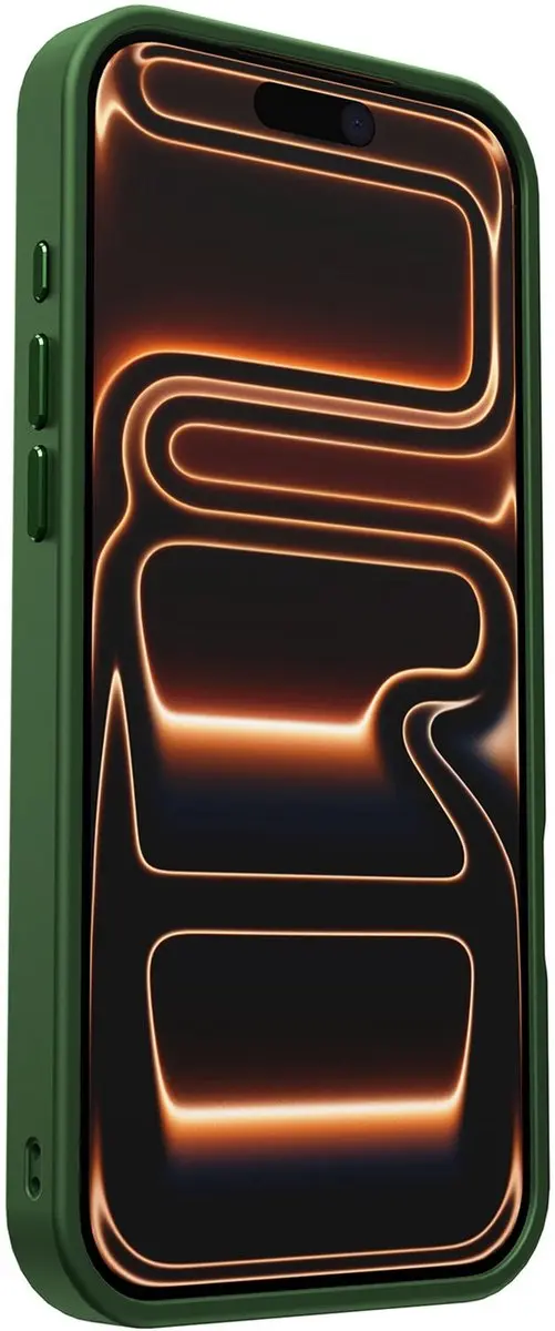 Selected by GSMpunt.nl iPhone 17 Pro Max Hoesje - MagSafe - Donker Groen