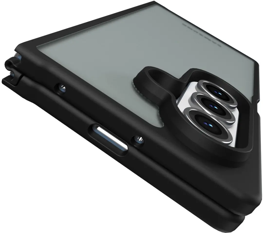 Selected Hoesje Samsung Galaxy Z Fold 7 - Matte Back Cover Zwart