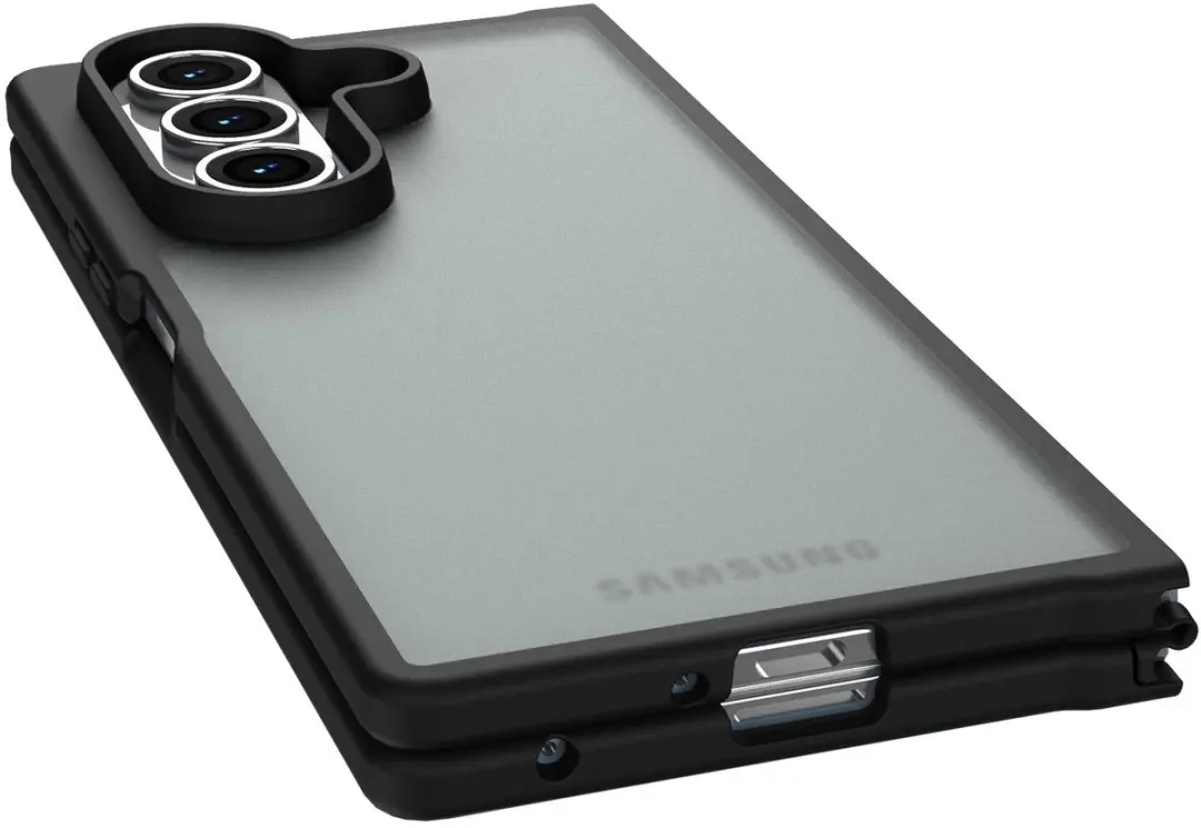 Selected Hoesje Samsung Galaxy Z Fold 7 - Matte Back Cover Zwart
