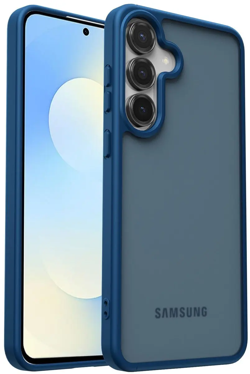 Selected Hoesje Samsung Galaxy S25 FE - Blauw