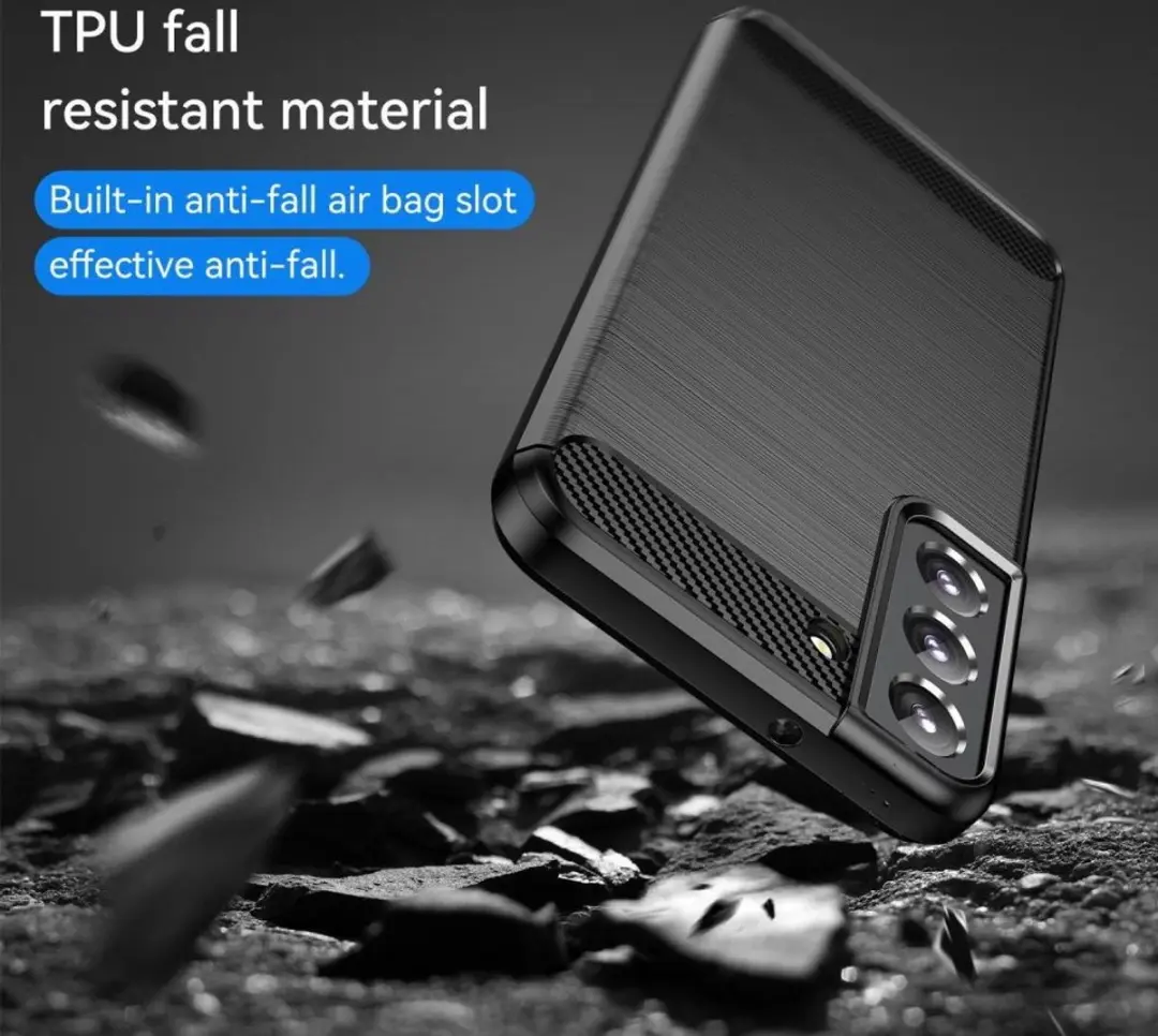 Selected TPU Hoesje Samsung Galaxy S23 Plus - Zwart