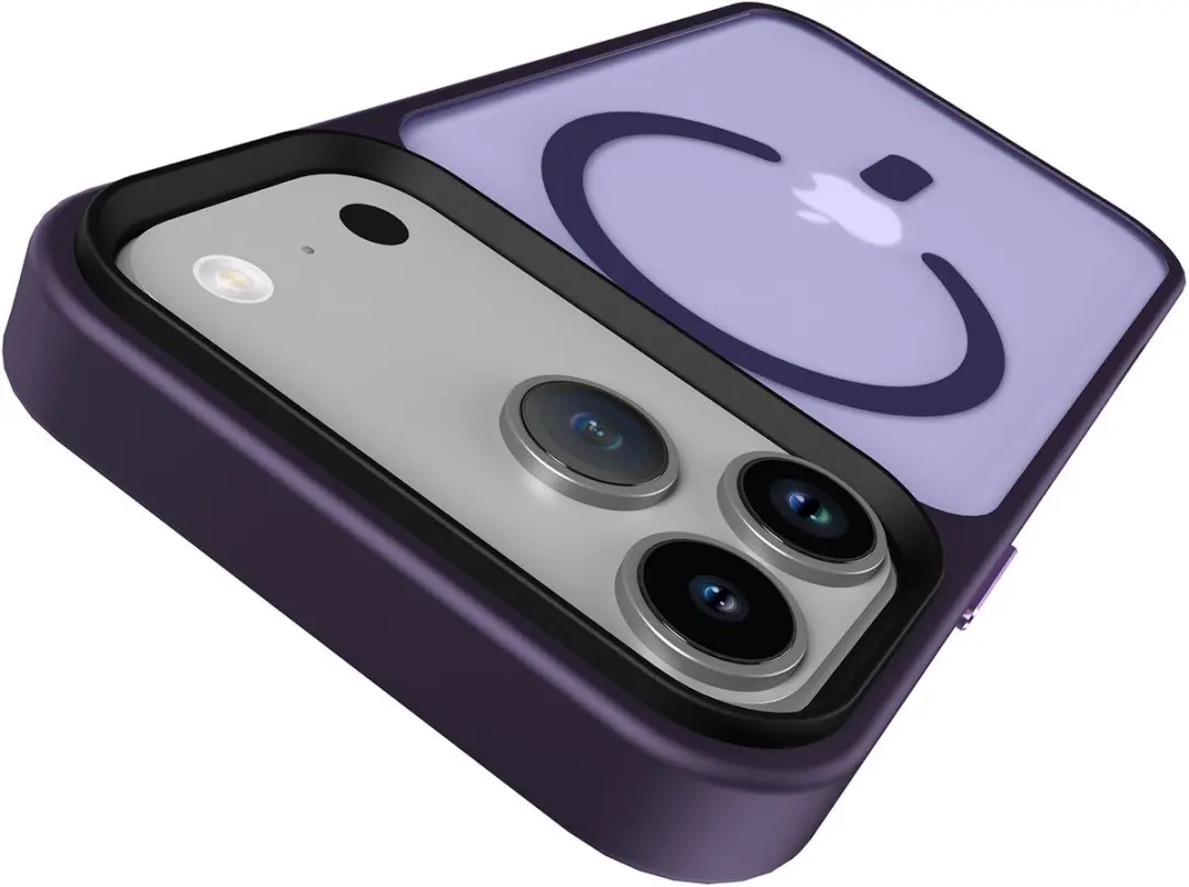 Selected iPhone 17 Pro Max MagSafe Hoesje - Donker Paars