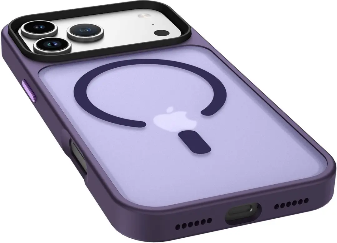 Selected iPhone 17 Pro Max MagSafe Hoesje - Donker Paars