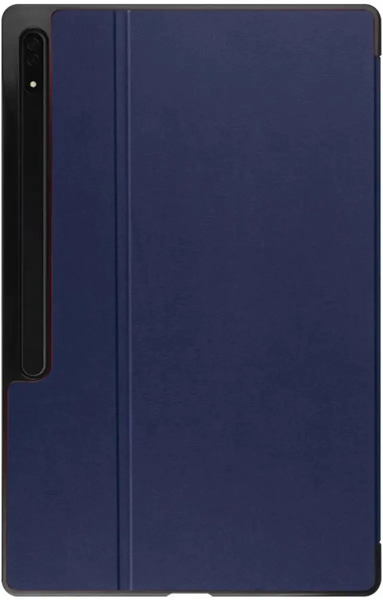 Selected Tablethoes Samsung Galaxy Tab S7+/S8+ - Blauw Tri-Fold