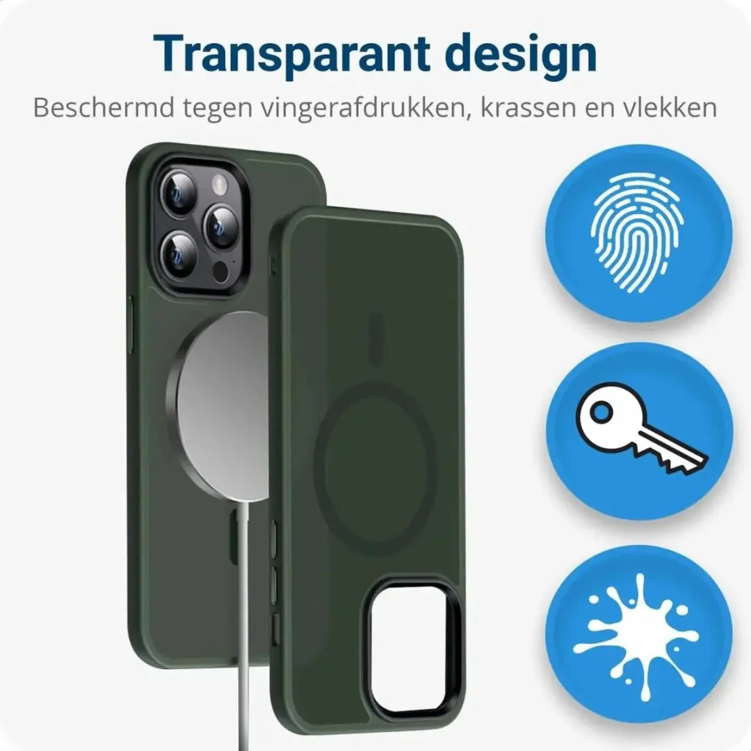 Selected Hoesje iPhone 14 Pro MagSafe - Donkergroen - afbeelding 6 van 6