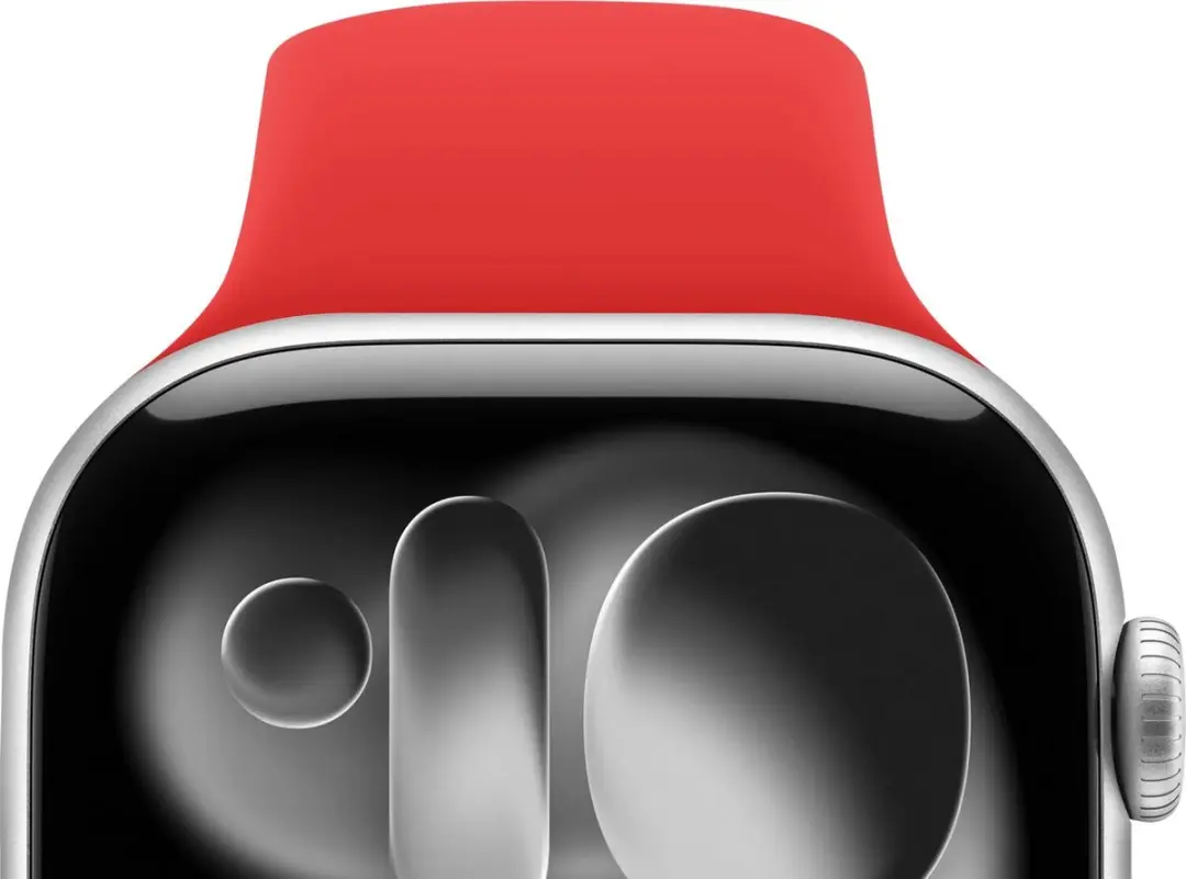 Selected SBG Siliconen Bandje Apple Watch 3 Stuks - 42/44/46/49mm - Rood/Geel/Oranje