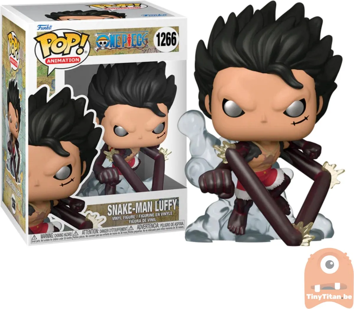 Funko POP! SnakeMan Luffy One Piece - 9cm Multicolours