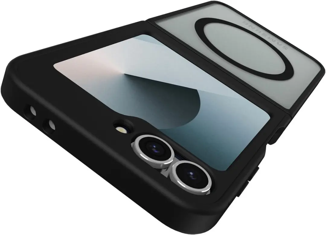 Selected Hoesje Samsung Galaxy Z Flip 6/7 FE - Matte Zwart - MagSafe - afbeelding 6 van 6