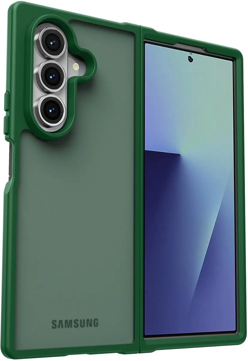 Selected Hoesje Samsung Galaxy Z Fold 7 Groen - Matte Back Cover