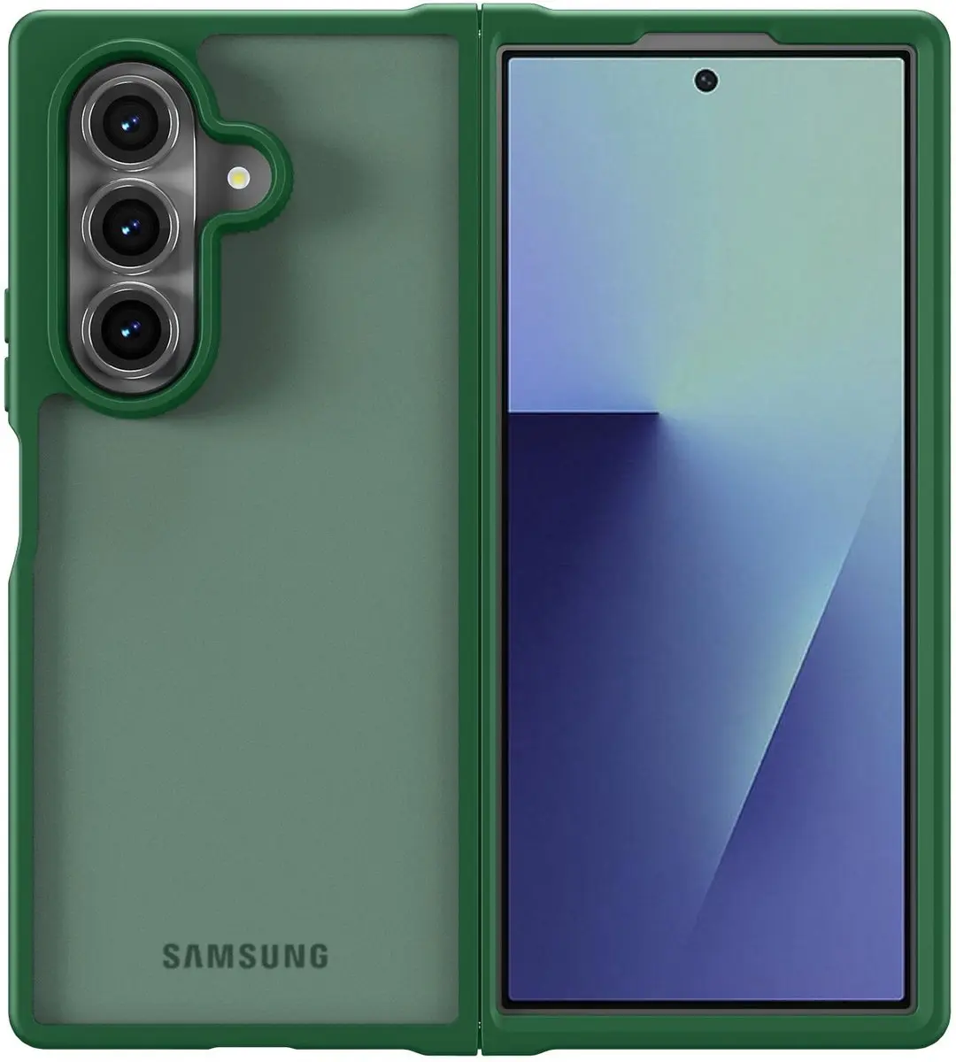 Selected Hoesje Samsung Galaxy Z Fold 7 Groen