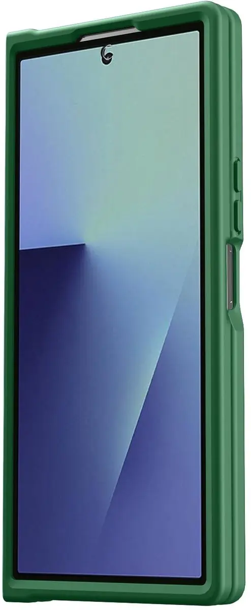 Selected Hoesje Samsung Galaxy Z Fold 7 Groen - Matte Back Cover