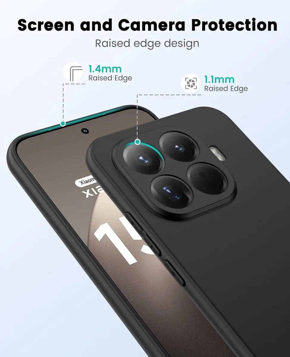 Selected Zwart TPU Hoesje Xiaomi 15T Pro - Ultra Dun
