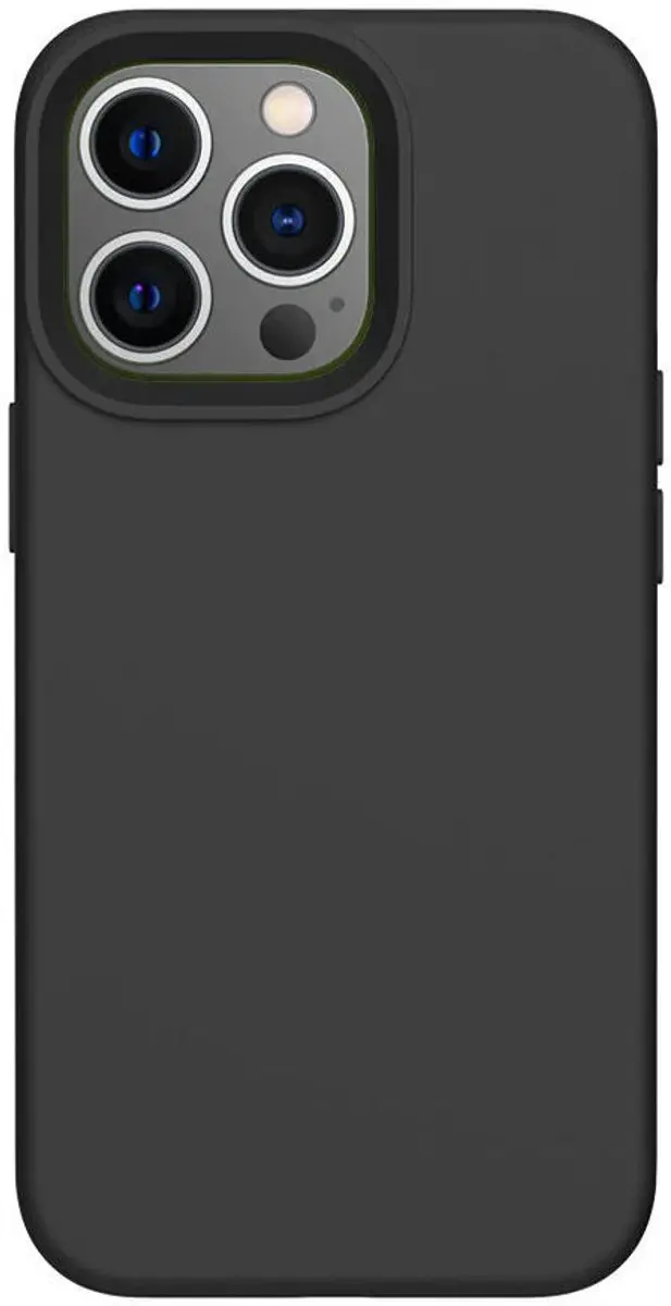Selected Siliconen Hoesje iPhone 14 Pro - Zwart