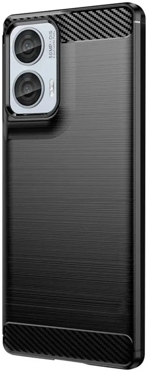 Selected TPU Hoesje Motorola Moto G85 - Zwart