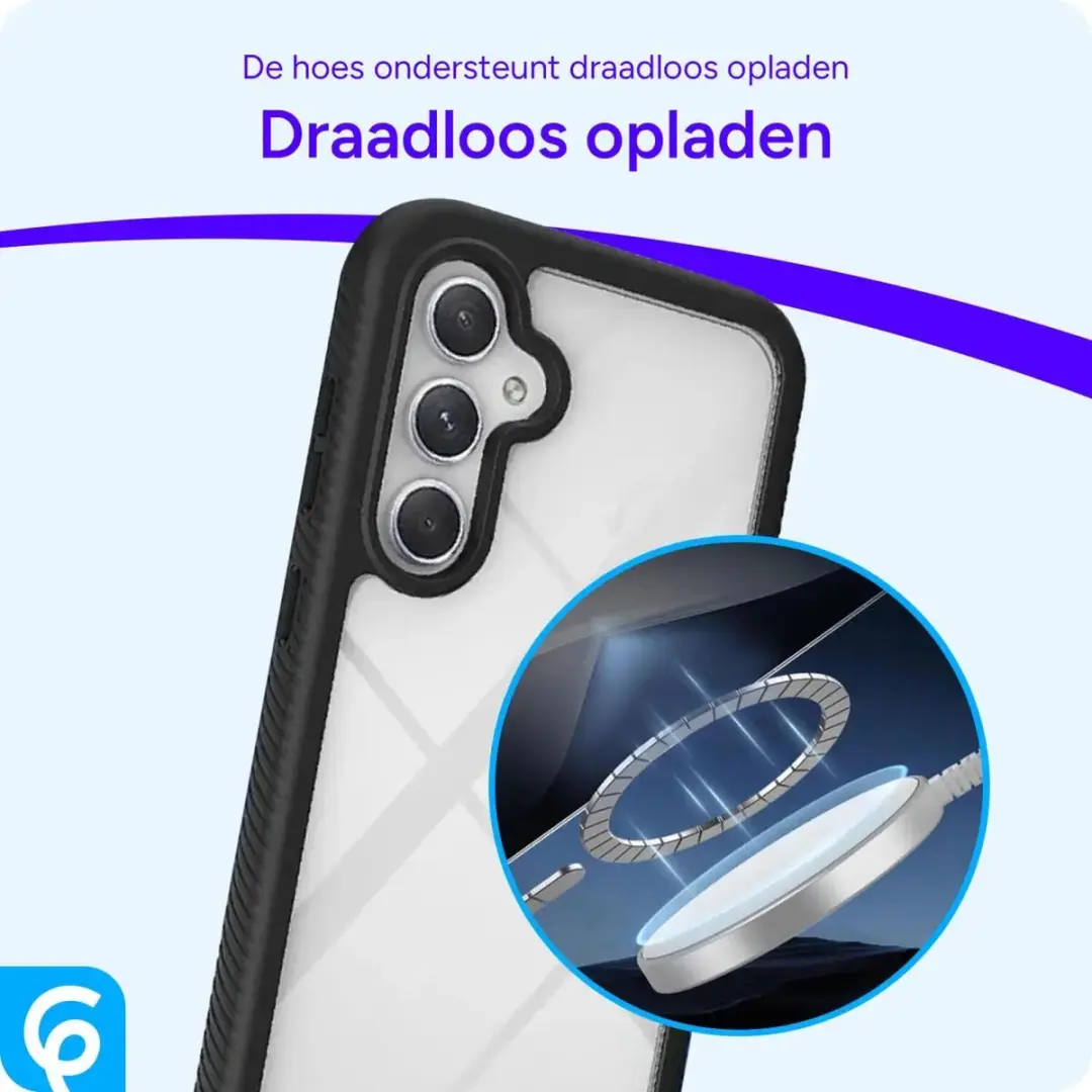 Selected Hoesje Samsung Galaxy A55 Full Protect - Zwart