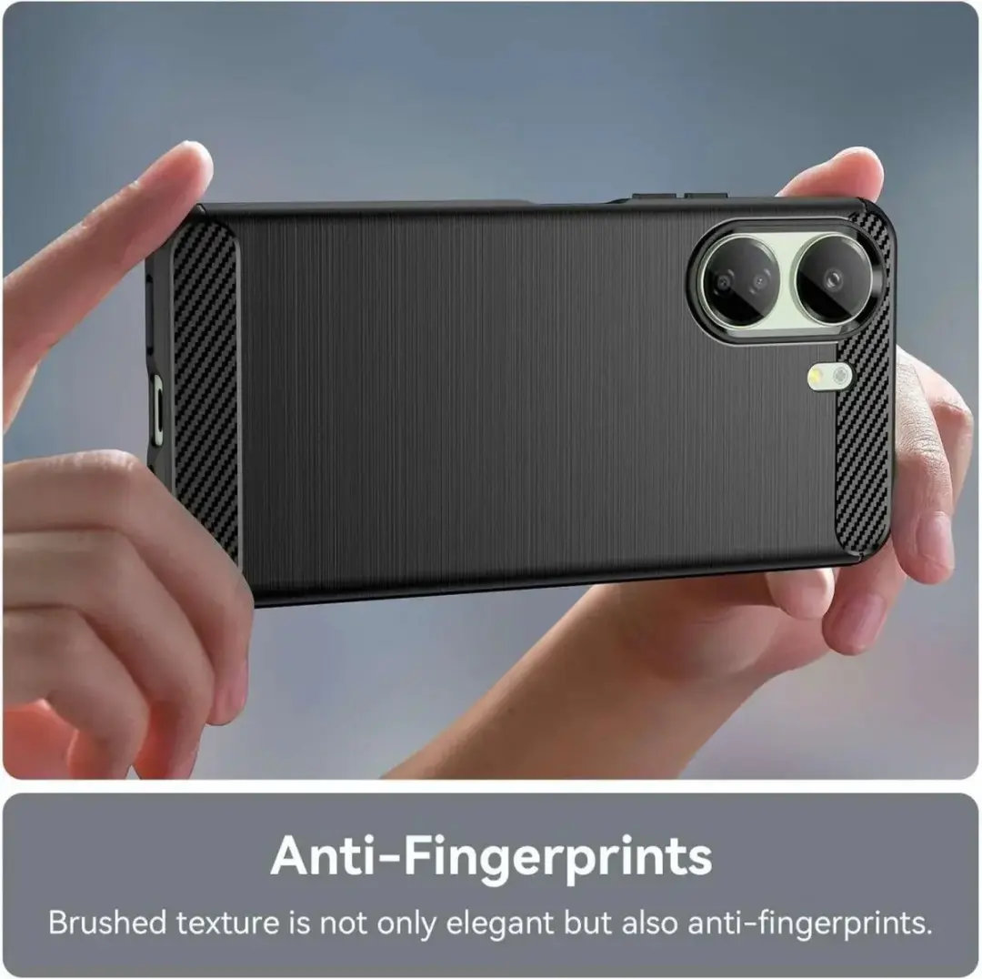 Selected TPU Hoesje Xiaomi Poco C65 - Zwart