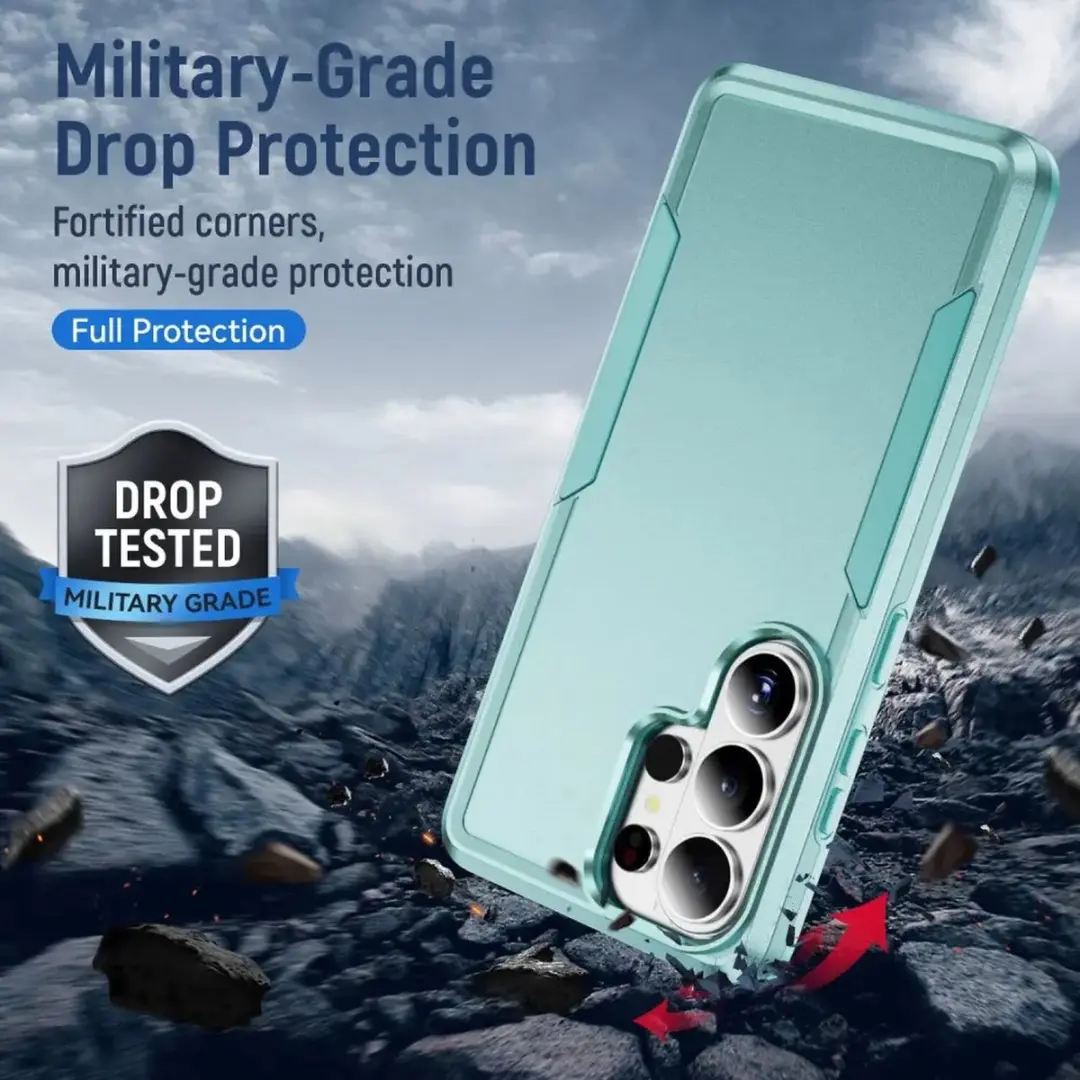 Selected Back Cover Samsung Galaxy S26 Ultra - Rugged Hoesje Groen - afbeelding 6 van 6
