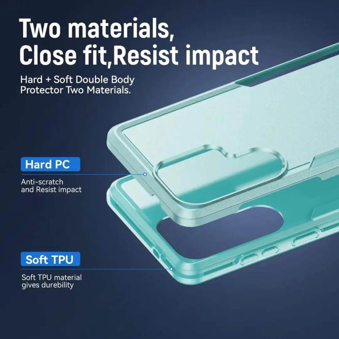 Selected Back Cover Samsung Galaxy S26 Ultra - Rugged Hoesje Groen