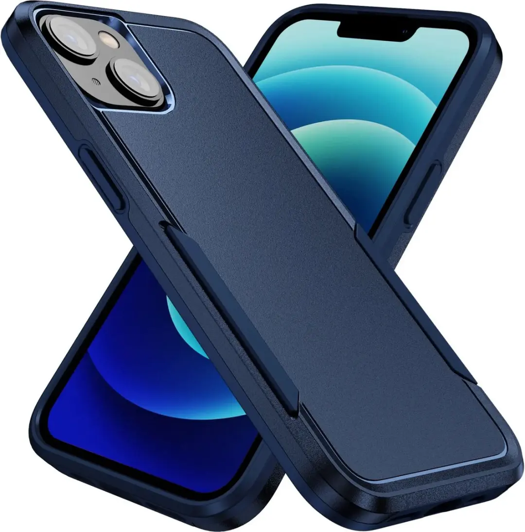 Selected Back Cover iPhone 14 Blauw