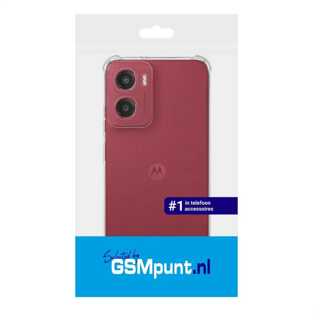 Selected Transparant Hoesje Motorola Moto G05 - Schokbestendig