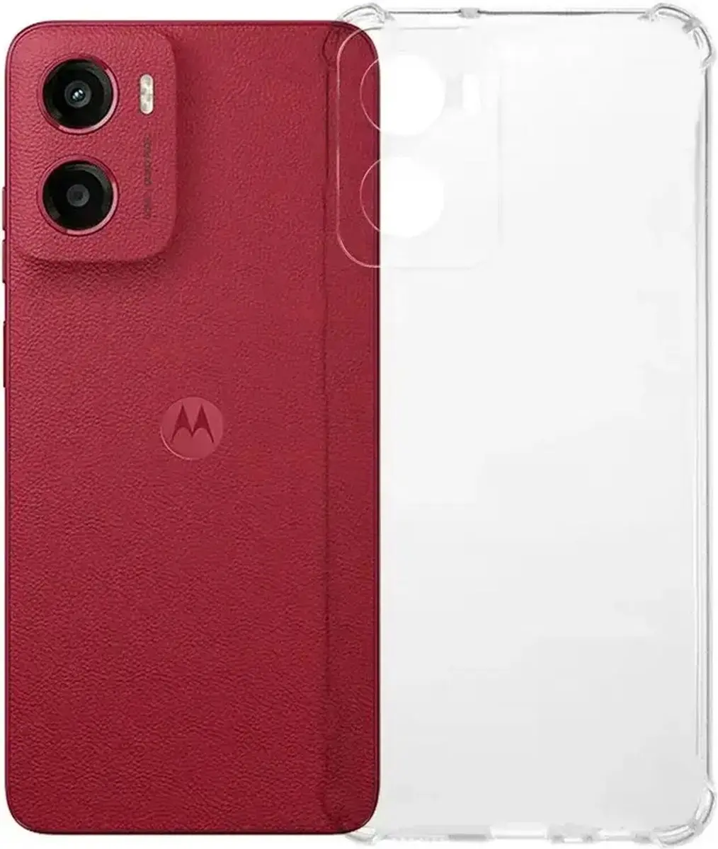 Selected Transparant Hoesje Motorola Moto G05 - Schokbestendig