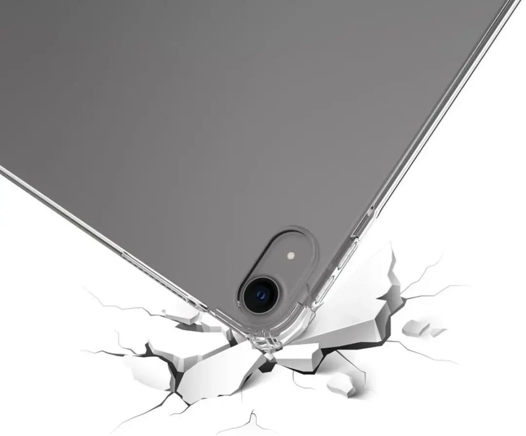 Selected TPU Hoes Transparant voor Apple iPad Air 11 (2024/2025)