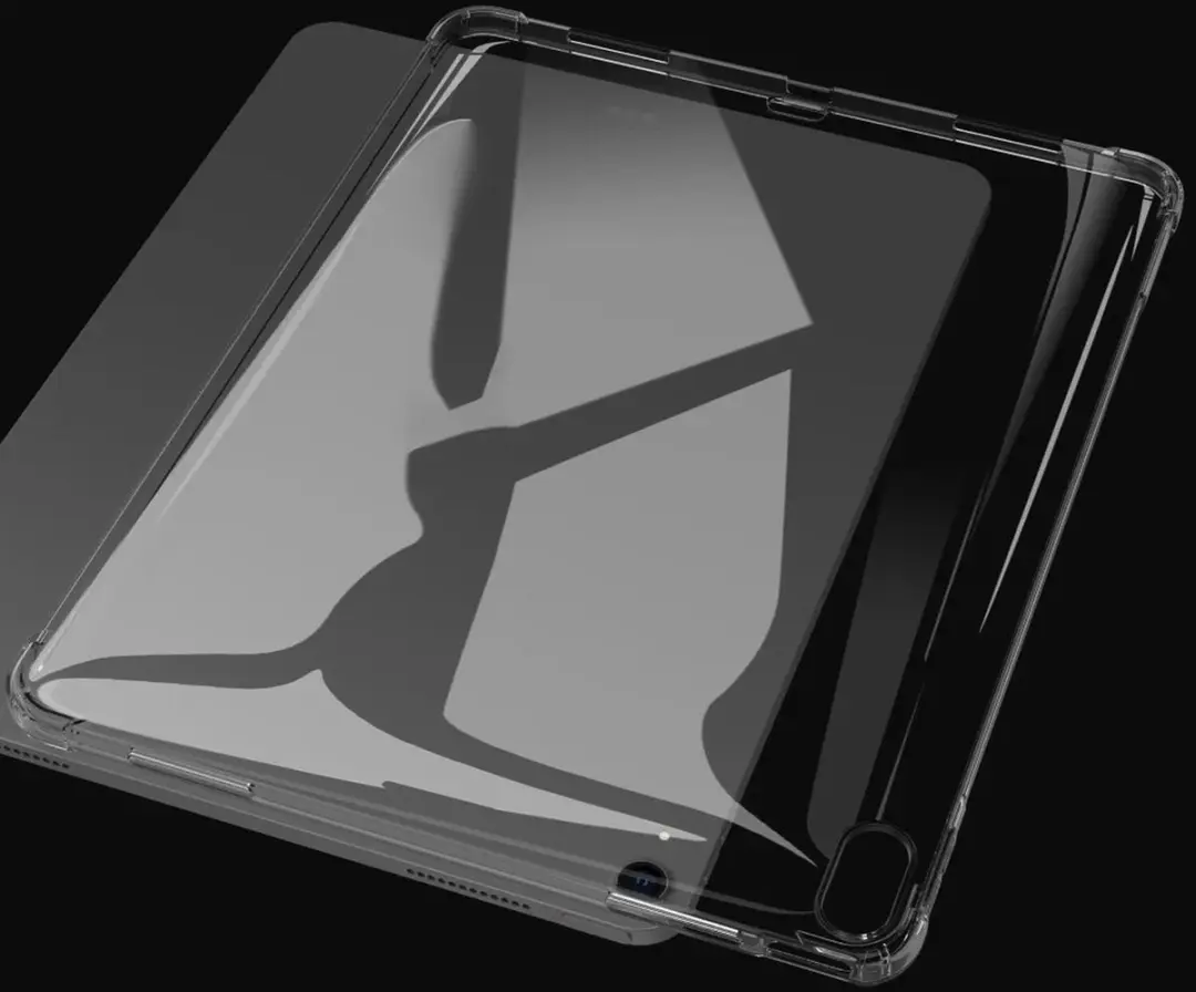 Selected TPU Hoes Transparant voor Apple iPad Air 11 (2024/2025)