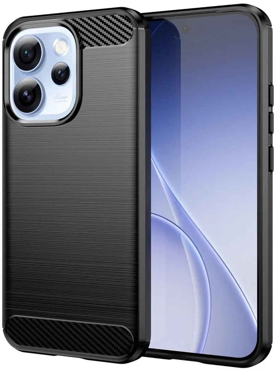 Selected Geborsteld TPU Hoesje Oppo Reno 15 Pro