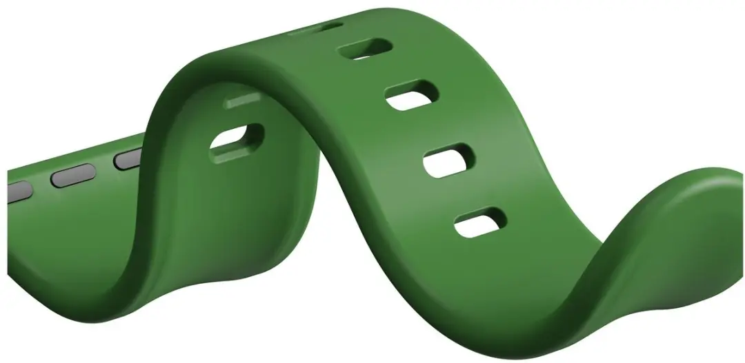 Selected SBG Siliconen Horlogebandje Apple Watch 38-42mm - Alfalfa - afbeelding 6 van 6