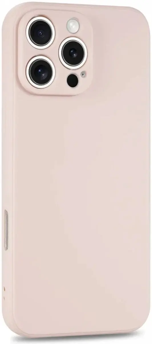 Selected Hoesje iPhone 16 Pro Camera Bescherming Roze