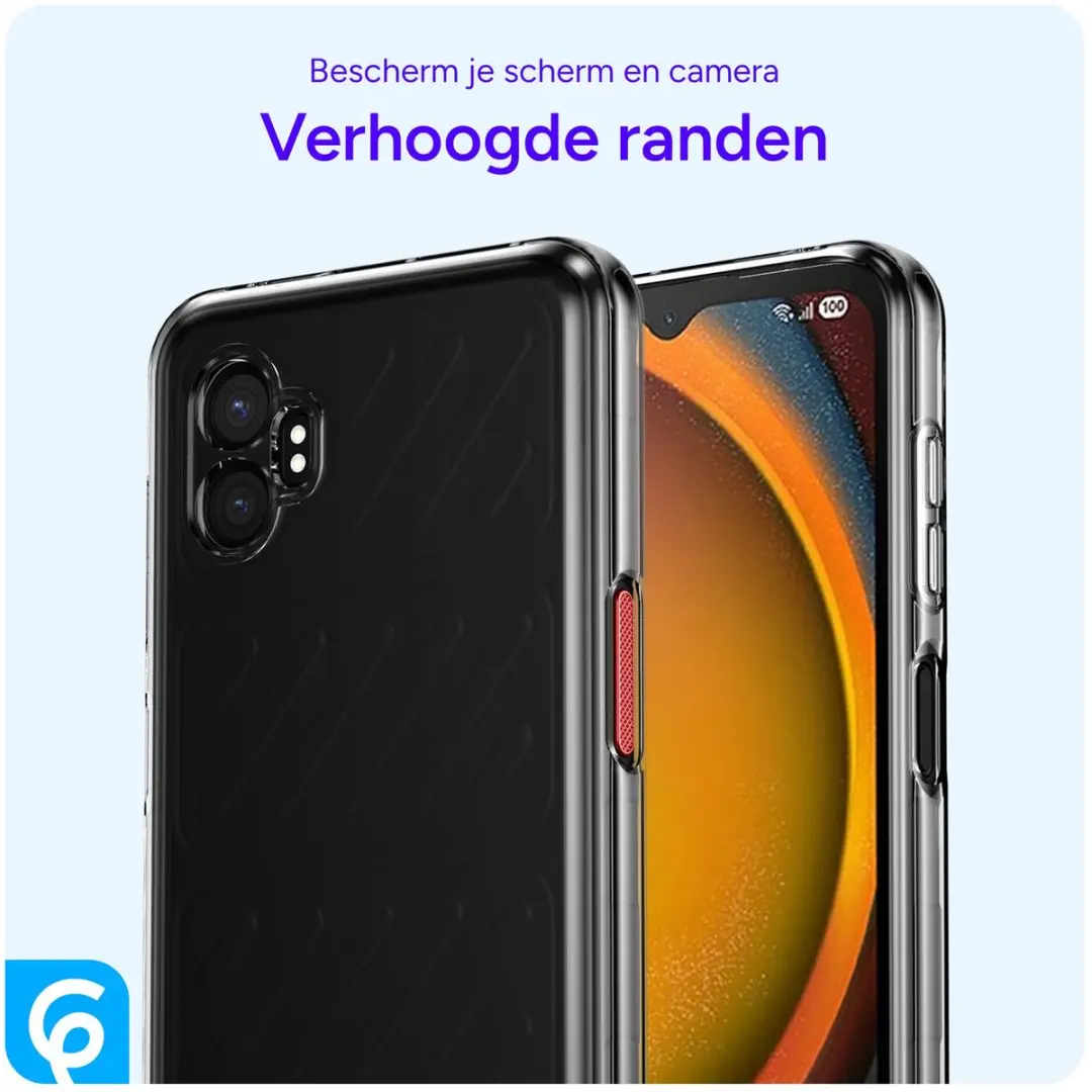 Selected Transparant TPU Hoesje Samsung Galaxy Xcover 7 Pro