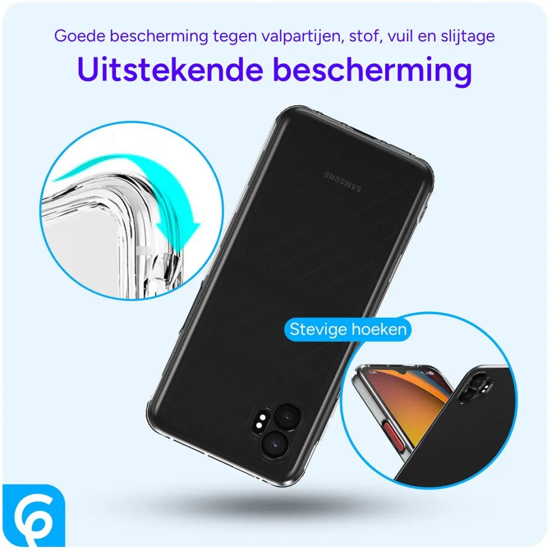 Selected Transparant TPU Hoesje Samsung Galaxy Xcover 7 Pro